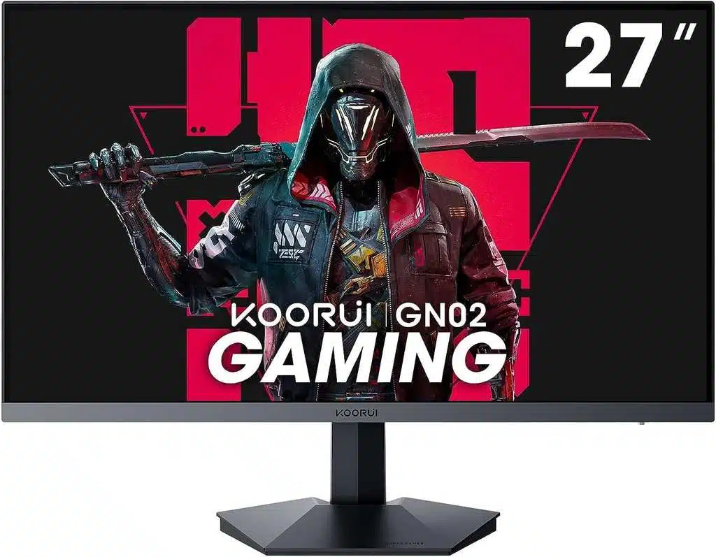 Moniteur KOORUI GN02 27 pouces 240 Hz avec 100% sRGB et 90% DCI-P3 - Offre en France