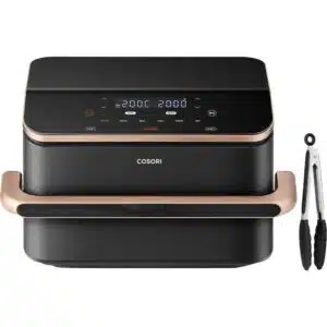 Friteuse sans huile COSORI TwinFry 10L avec double zone et contrôle VeSync pour une cuisson rapide et saine