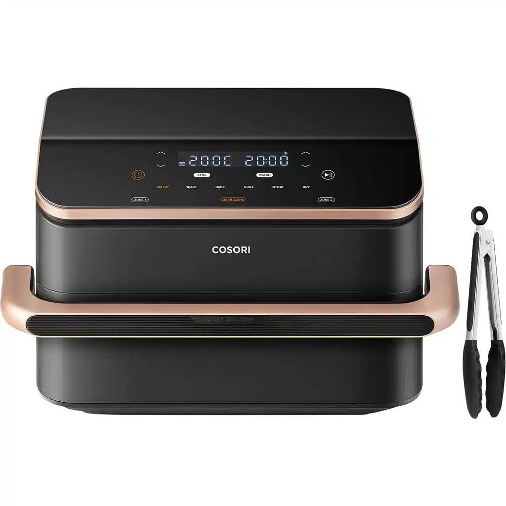 Friteuse sans huile COSORI TwinFry 10L avec double zone et contrôle VeSync pour une cuisson rapide et saine