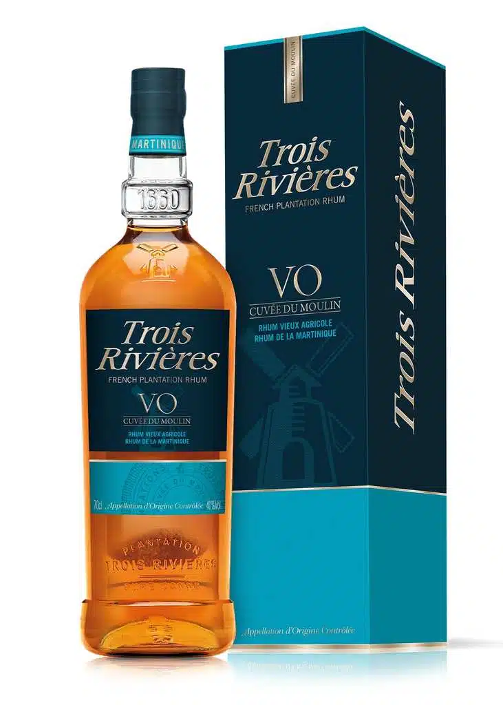 Rhum vieux agricole Trois Rivières Cuvée du Moulin VO 70 cl, Martinique, 40% vol.