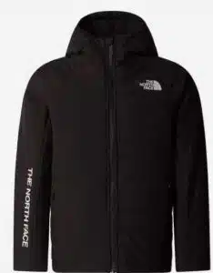Veste d'hiver enfant The North Face Never Stop pour garçon avec isolation synthétique et capuche ajustable