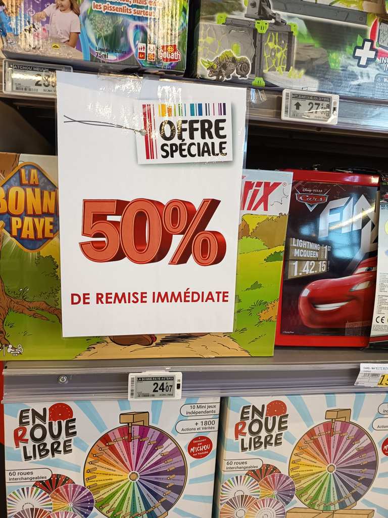 Promo jouets 50% chez E.Leclerc Nîmes - déstockage Noël