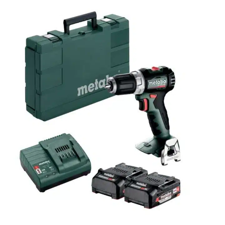 Perceuse visseuse Metabo BS 18 L 18V avec coffret et 2 batteries 2,0 Ah