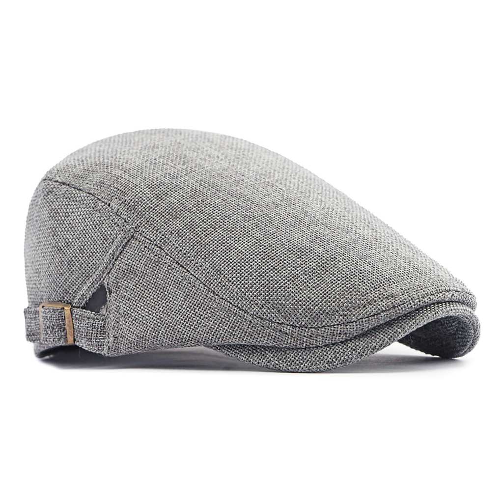 Casquette Dalababa plate ajustable et respirante en polyester 55-60 cm, 3 coloris, été