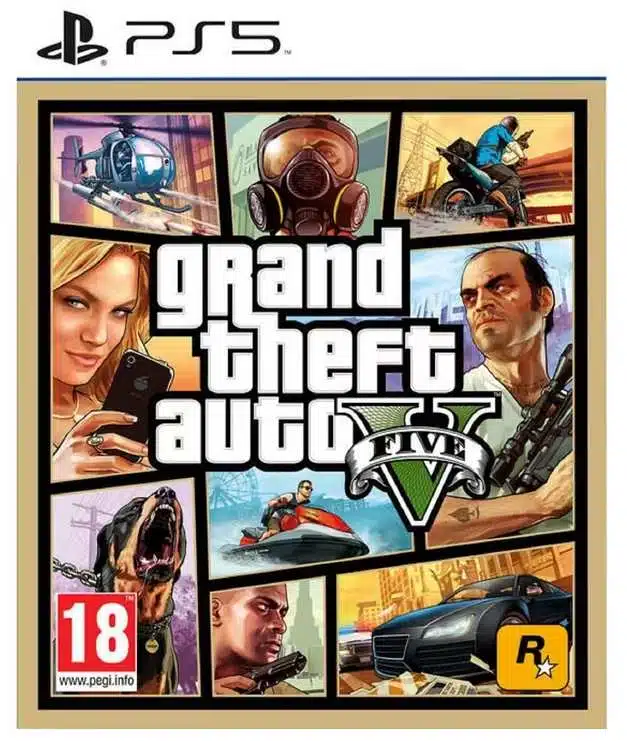 GTA V PS5 offre Leclerc à 14,99€ en livraison ou en magasin en France