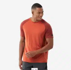 T-shirt mérinos marron Decathlon France - confort, régulation thermique et anti-odeurs
