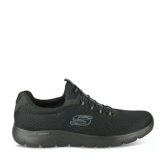 Sneaker Skechers Summits Noir Homme avec Memory Foam - offre VotreDeal à 15€