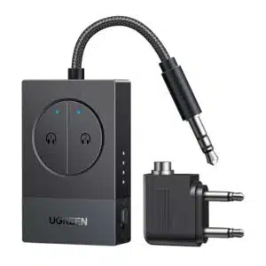 UGREEN émetteur Bluetooth 5.4 avec adaptateur 3.5mm, compatible TV et écouteurs