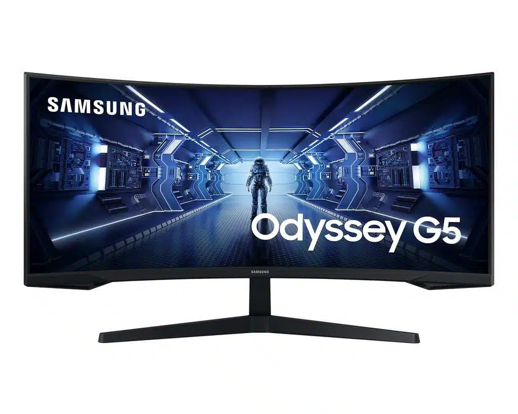 Samsung Odyssey G55T 34'' monitor VA 1000R 165Hz 1ms