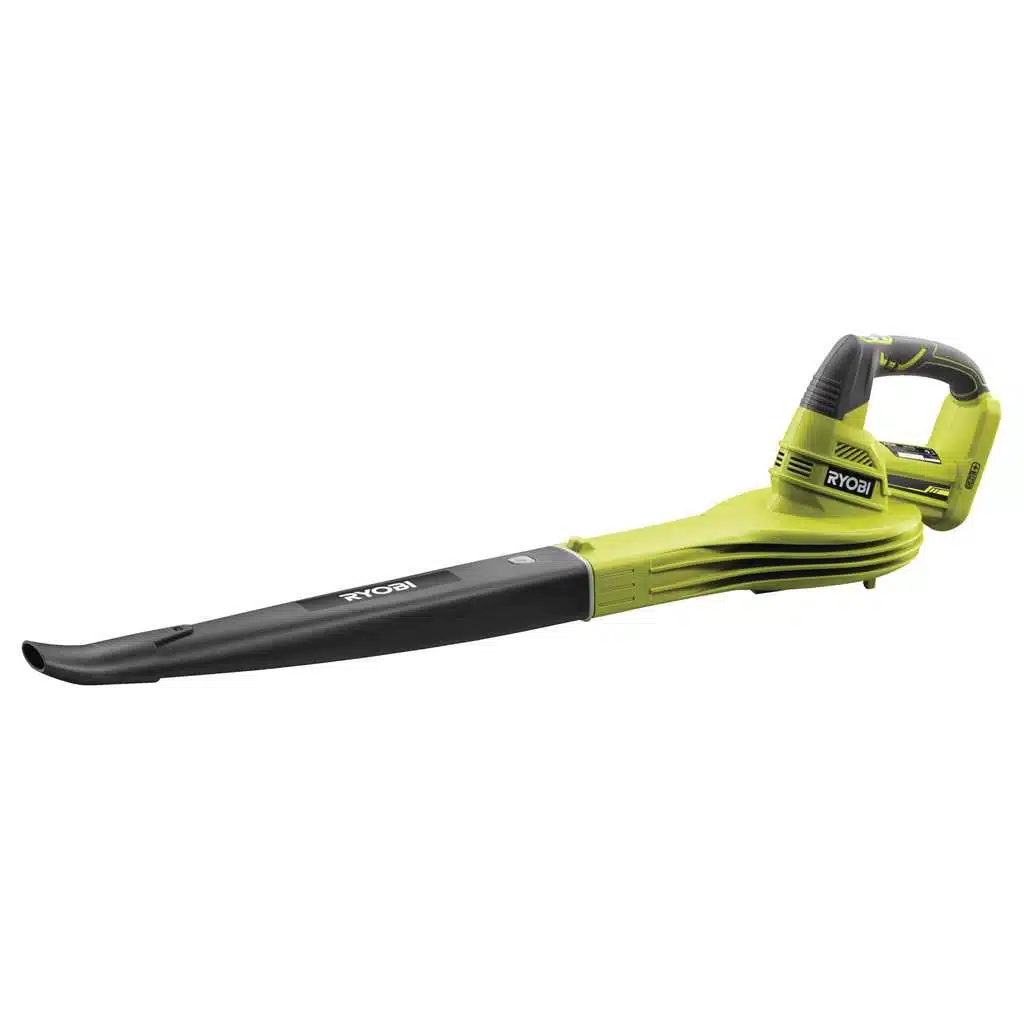 Souffleur de feuilles Ryobi 18V sans batterie, léger et sans fil pour jardin
