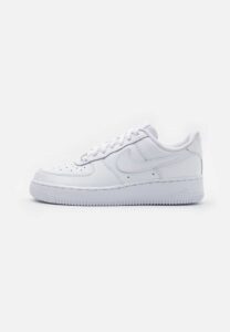 Nike Air Force One Blanche sneakers blanc cuir - exclusivité pour membres Nike France et Zalando