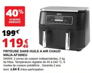 Friteuse Ninja AF300EU sans huile Aubagne – offre locale
