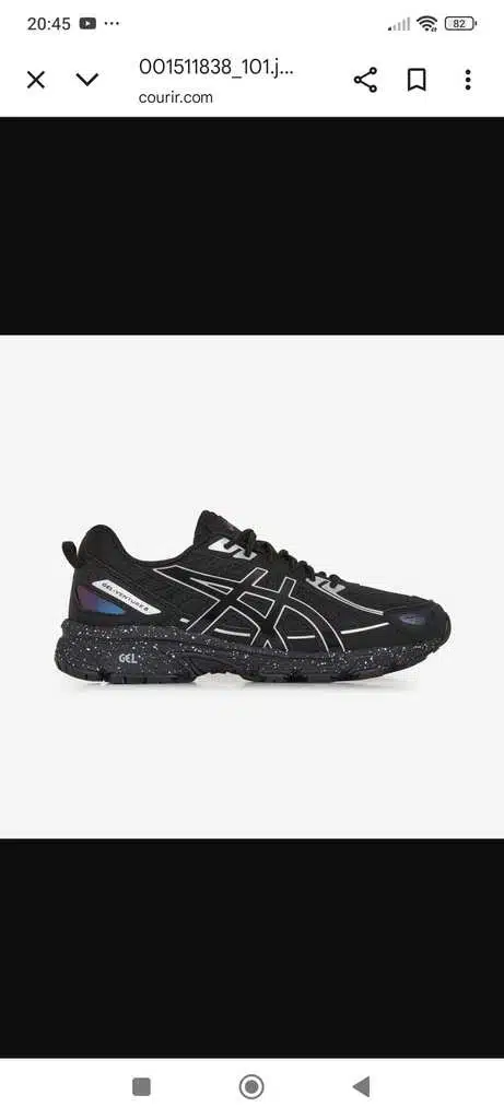 Chaussures Asics Gel-Venture 6 Galaxy Courir Paris - coloris Galaxy