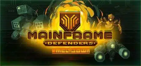 Affiche du jeu Mainframe Defenders sur Steam, tactique en tour par tour avec niveaux procéduraux et loot