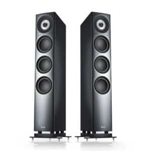 Enceintes Teufel Definion 3 3 voies bass-reflex en MDF et fibre carbone