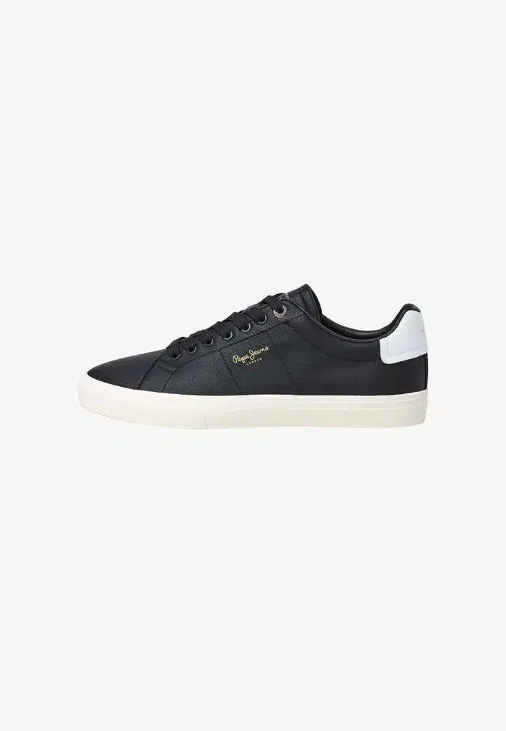 Chaussures Pepe Jeans noires - baskets polyvalentes et confortables