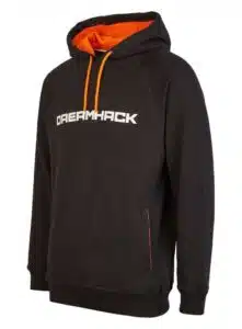 Hoodie DreamHack ESL noir pullover avec capuche et poche frontale, tailles S à 2XL, frais de port DHL 9,99€