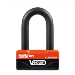 Antivol disque Vector Mini Max+ VE5030 pour Piaggio MP3, homologué SRA, compact et résistant