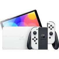 Nintendo Switch OLED import EU 64 Go - dock Ethernet, 2 Joy-Con inclus, adaptateur européen