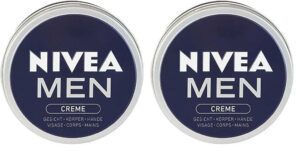 Crème hydratante multi-usage NIVEA MEN pour visage corps et mains, lot de 2 x 150ml