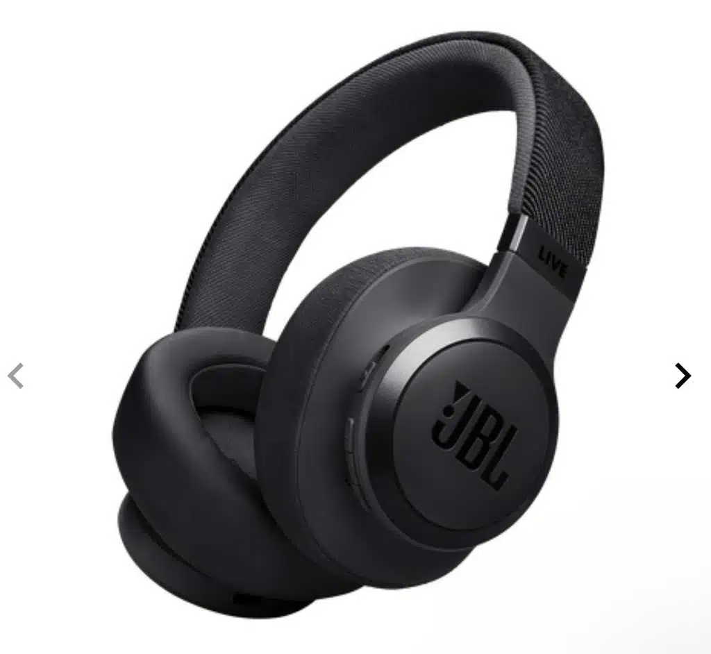 Casque JBL Live 770NC avec réduction de bruit adaptative et autonomie jusqu'à 65 heures - France