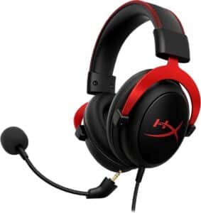 Casque HyperX Cloud II filaire avec mousse à mémoire de forme et son Surround 7.1, confort longue durée
