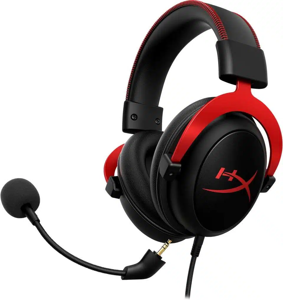 Casque HyperX Cloud II filaire avec mousse à mémoire de forme et son Surround 7.1, confort longue durée