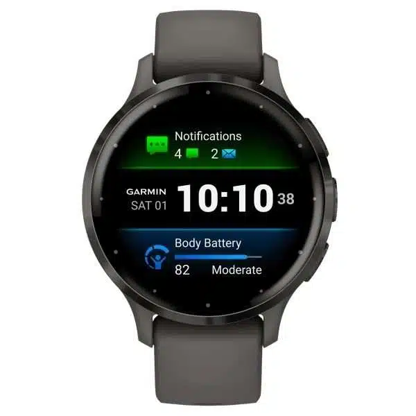 Montre connectée Garmin Venu 3S Gray avec écran AMOLED et autonomie 14 jours – Lepage