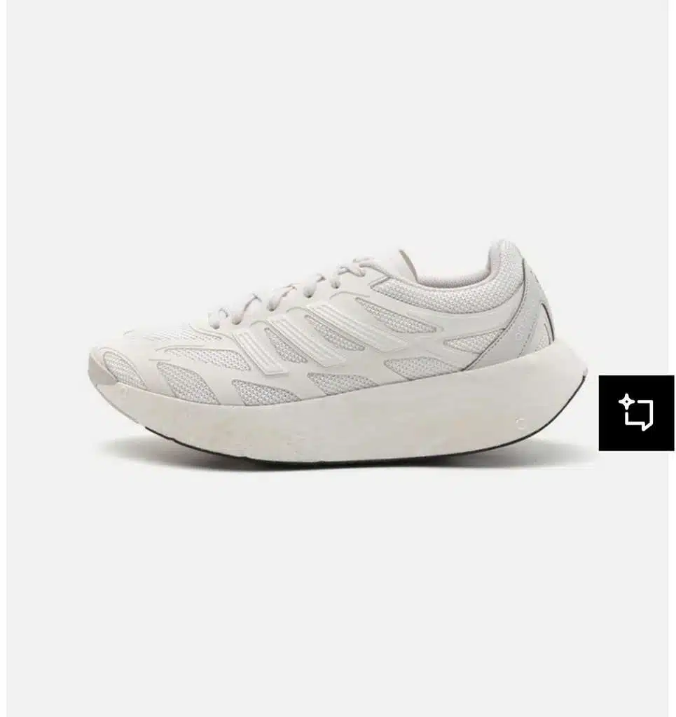 Chaussures Adidas Adizero Aruku Unisex - Baskets légères, respirantes et confortables en blanc cristal