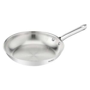 Poêle Tefal Duetto On 28 cm en inox avec surface intérieure texturée et poignée ergonomique
