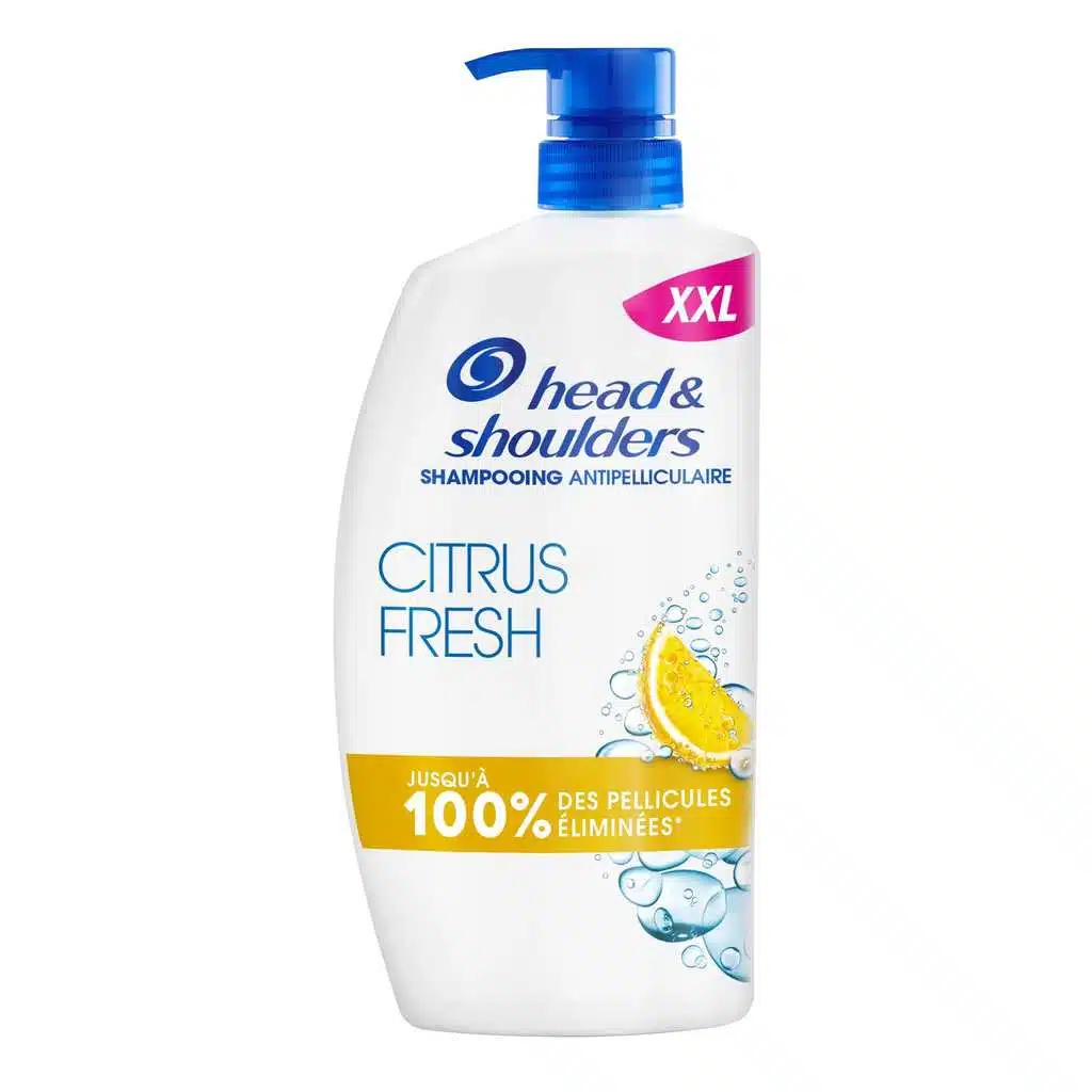 Shampoing Head & Shoulders Citrus Fresh 1L avec pompe - offre