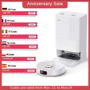 Robot aspirateur Jonr P20 Pro édition - nettoyage intelligent 8000 Pa