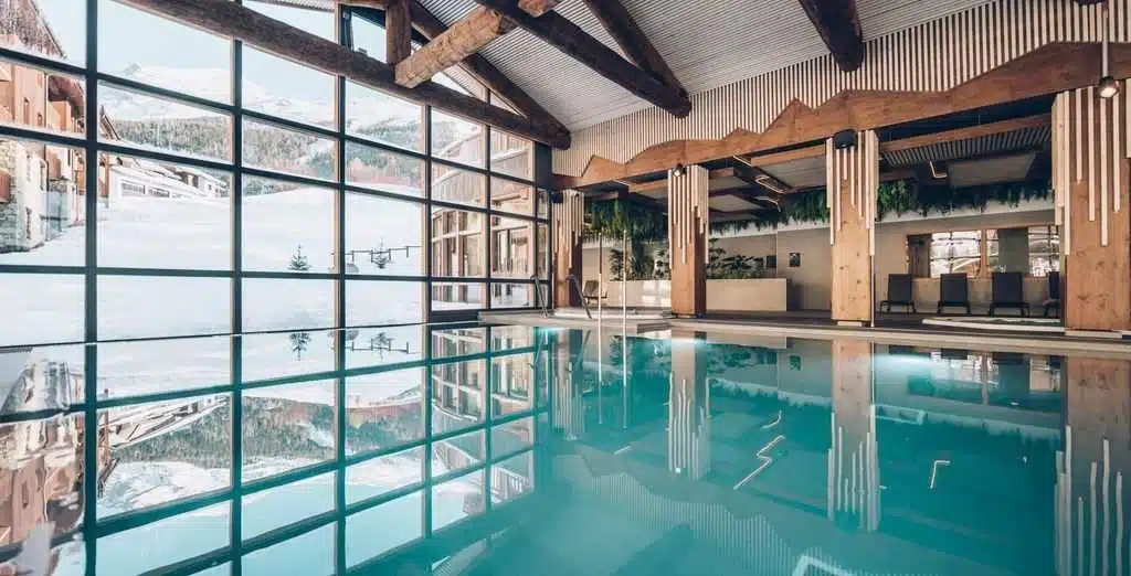 Appartement 2/4 personnes Balcons de Val Cenis - spa et piscine du Chalet Platinium