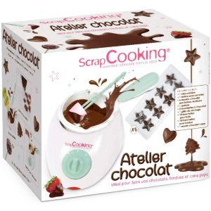 fondue électrique accessoires inclus pour soirée chocolatée