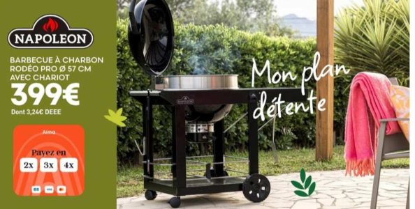 barbecue à charbon de qualité professionnelle