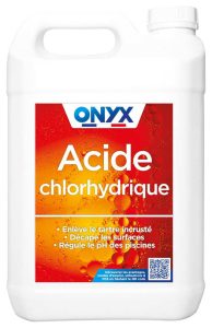 nettoyage puissant avec acide chlorhydrique 23% Onyx