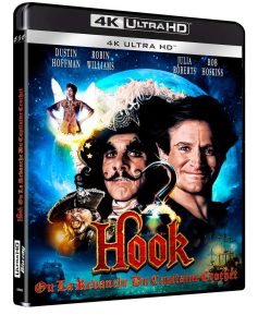 Hook 4K UHD Disney France édition officielle avec HDR10 et Dolby Atmos