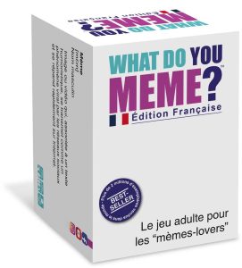 Affiche What Do You Meme 18+ Megableu - France, jeu de société pour adultes, 2 à 6 joueurs