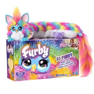 Peluche Furby Rainbow Interactive de Hasbro - peluche musicale et lumineuse pour enfants en France