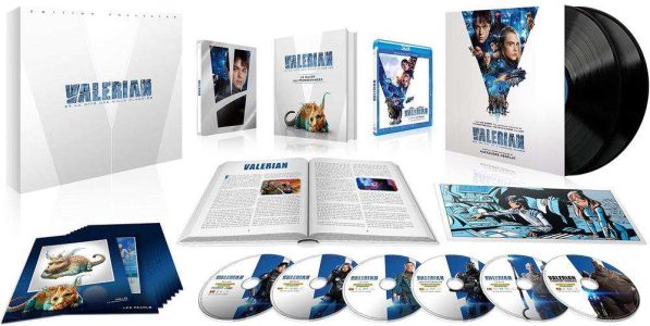 Coffret Valérian édition limitée: Blu-ray 4K UHD, steelbook, vinyle et contenus exclusifs