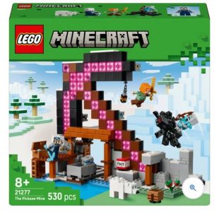 Pioche LEGO Minecraft en briques colorées – cadeau idéal pour les fans de Minecraft