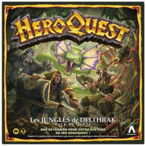 Extensions HeroQuest Jungles de Delthrakla et Lune de la Terreur - Avalon Hill France, matériel et quêtes