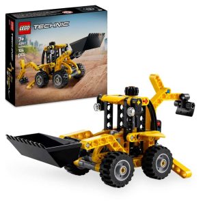 Tractopelle LEGO Technic 42197 – fonctionnalités mobiles et jeu constructif pour enfants dès 7 ans