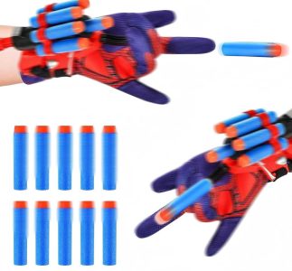 Gant lanceur Spider-Man Marvel – jouet sûr et amusant pour enfants