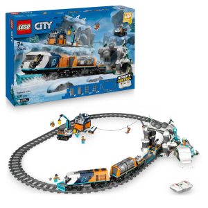 Train LEGO City 60470 Express des Explorateurs Arctique - locomotive télécommandée Powered Up et 1517 pièces