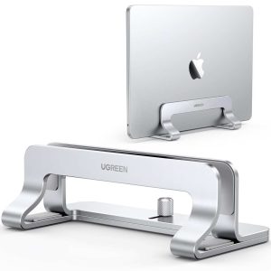 Support ordinateur vertical en aluminium UGREEN - compatibilité multi-plateformes et montage sans outil