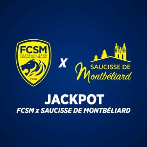 Concours gratuit FCSM contre Dijon FCO avec Saucisses de Montbéliard au Stade Bonal, tirage en ligne