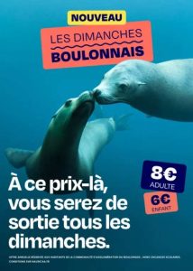 Nausicaá Dimanches CAB - tarifs réduits pour les familles à Boulogne-sur-Mer