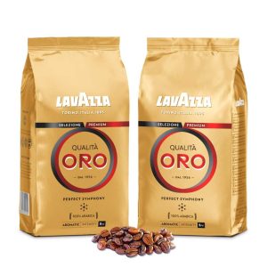 Lavazza Oro en grains 1kg - café en grains, préparation Espresso et filtre