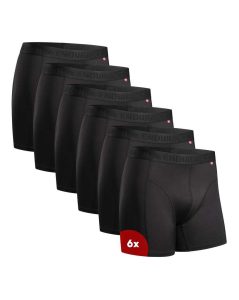 Boxers Danish Endurance 6-pack: confort quotidien, anti-frottement et respirants